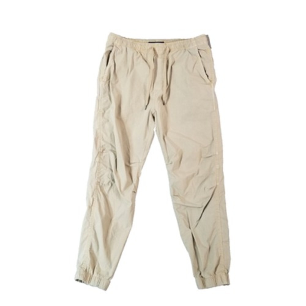 American Eagle Jogger Pants Men Small Beige Jogger Flex Preppy Stretch 5-Pocket